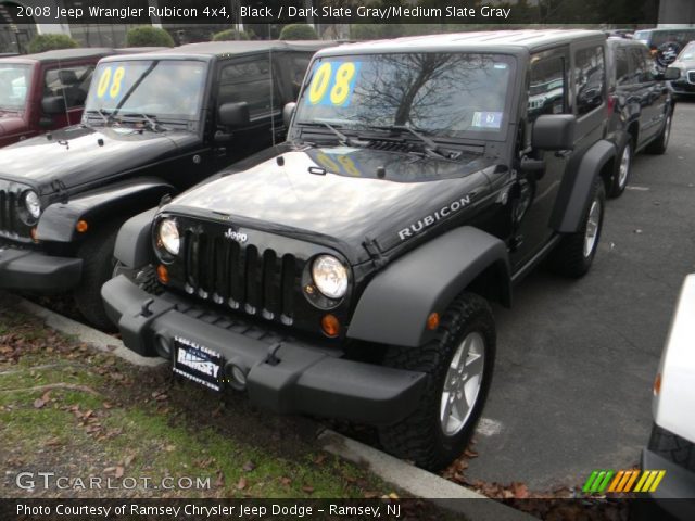 2008 Jeep Wrangler Rubicon 4x4 in Black