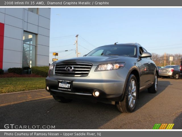 2008 Infiniti FX 35 AWD in Diamond Graphite Metallic