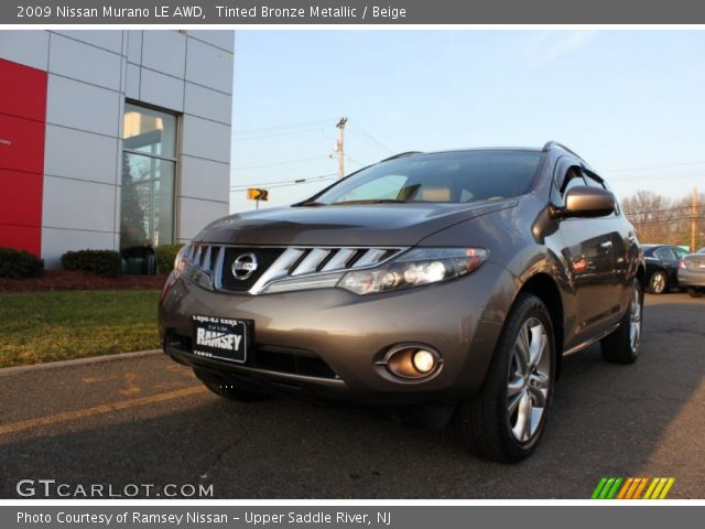 2009 Nissan Murano LE AWD in Tinted Bronze Metallic