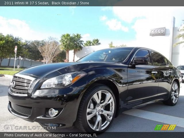 2011 Infiniti M 37 S Sedan in Black Obsidian