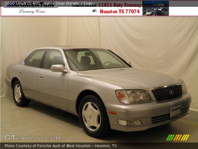 2000 Lexus LS 400 in Alpine Silver Metallic