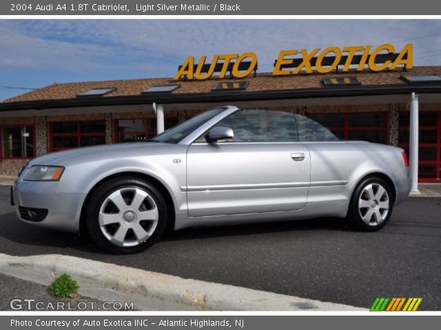 2004 Audi A4 1.8T Cabriolet in Light Silver Metallic