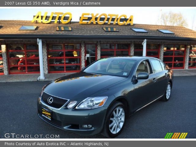 2007 Lexus GS 350 AWD in Verdigris Mica
