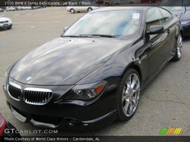 2005 BMW 6 Series 645i Coupe in Jet Black