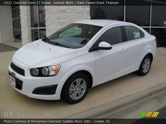2012 Chevrolet Sonic LT Sedan in Summit White