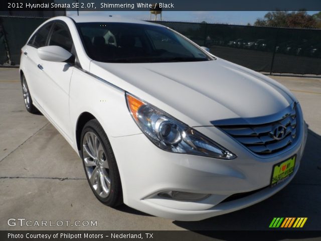 2012 Hyundai Sonata SE 2.0T in Shimmering White