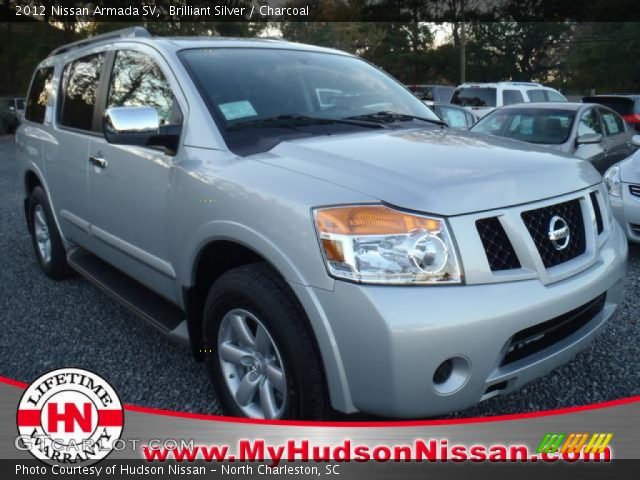 2012 Nissan Armada SV in Brilliant Silver