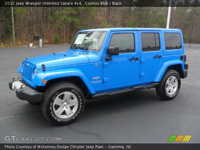 2012 Jeep Wrangler Unlimited Sahara 4x4 in Cosmos Blue