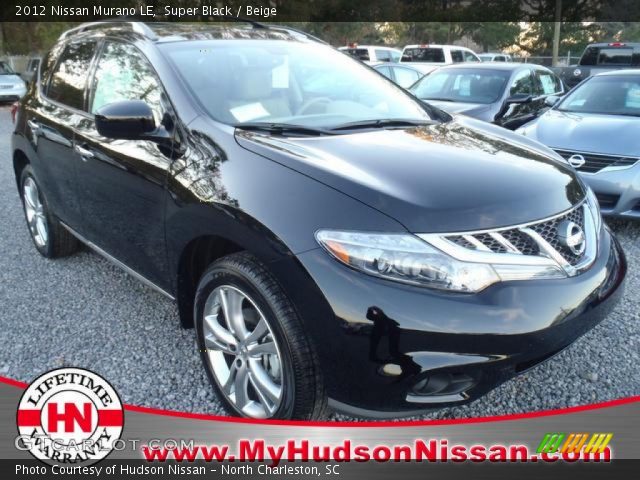 2012 Nissan Murano LE in Super Black