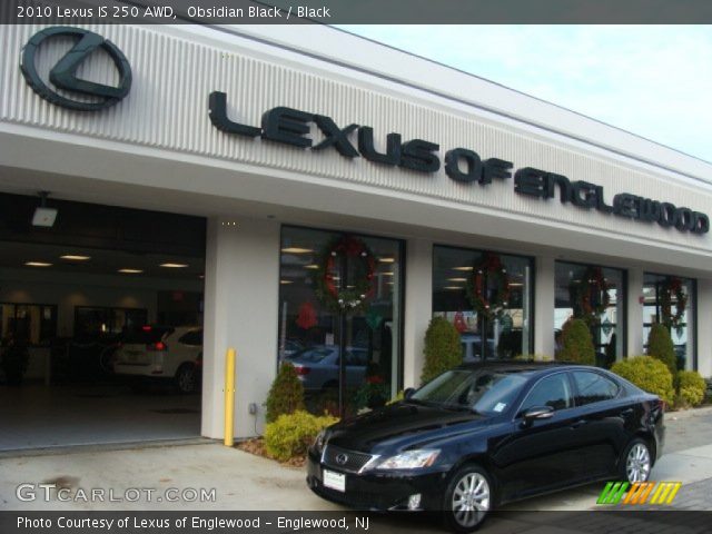 2010 Lexus IS 250 AWD in Obsidian Black