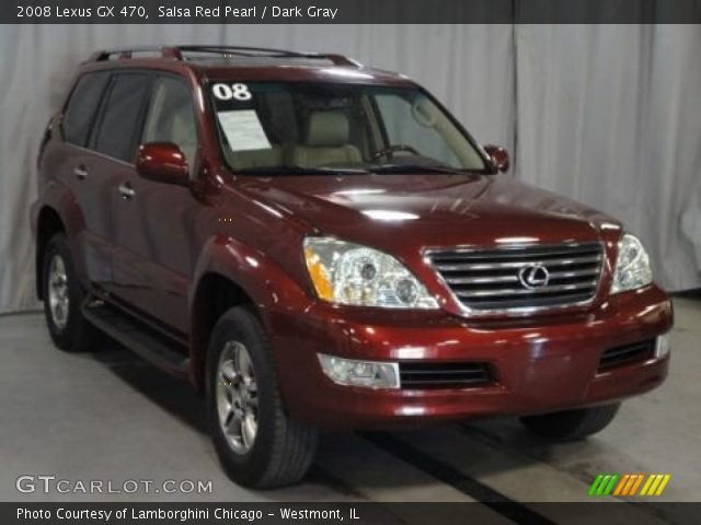 2008 Lexus GX 470 in Salsa Red Pearl