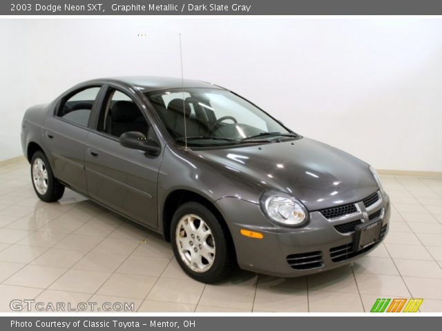 2003 Dodge Neon SXT in Graphite Metallic