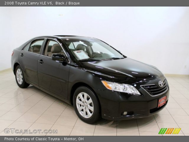 2008 Toyota Camry XLE V6 in Black