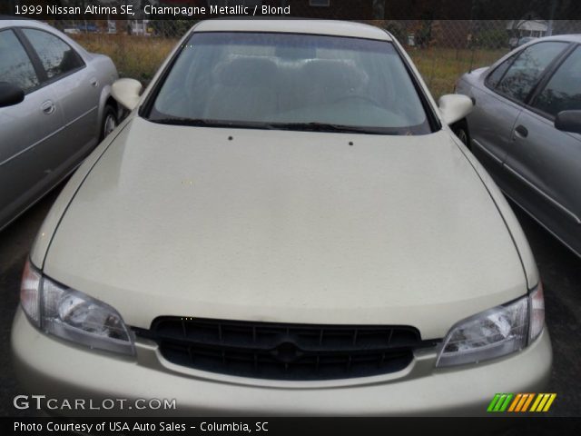 1999 Nissan Altima SE in Champagne Metallic
