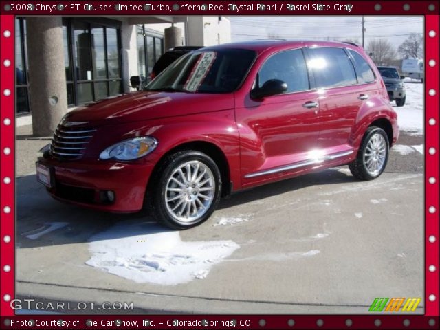 2008 Chrysler PT Cruiser Limited Turbo in Inferno Red Crystal Pearl
