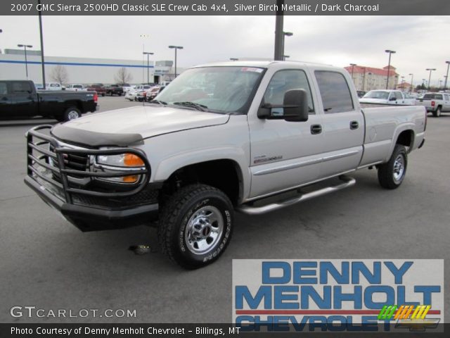 2007 GMC Sierra 2500HD Classic SLE Crew Cab 4x4 in Silver Birch Metallic