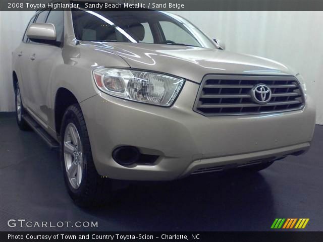 2008 Toyota Highlander  in Sandy Beach Metallic