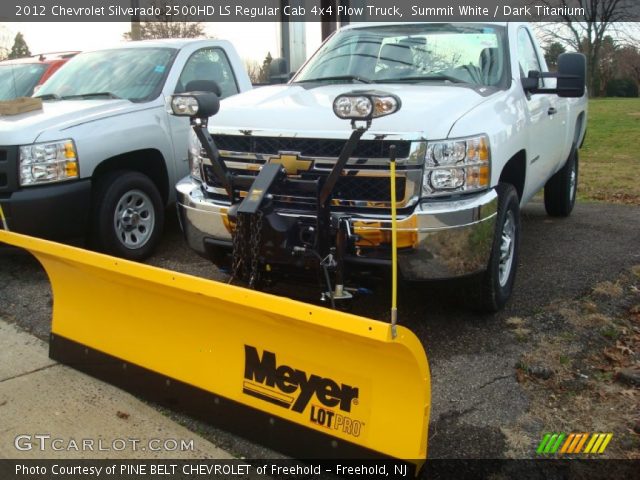 2012 Chevrolet Silverado 2500HD LS Regular Cab 4x4 Plow Truck in Summit White