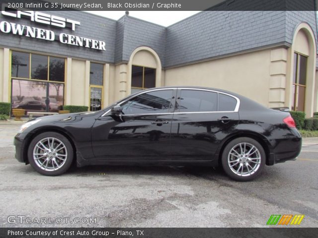 2008 Infiniti G 35 Journey Sedan in Black Obsidian