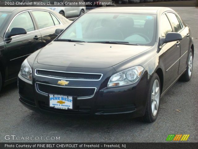 2012 Chevrolet Malibu LS in Black Granite Metallic