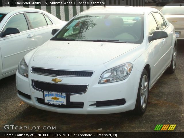 2012 Chevrolet Malibu LS in Summit White