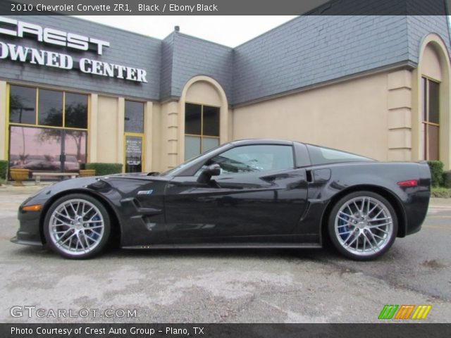 2010 Chevrolet Corvette ZR1 in Black