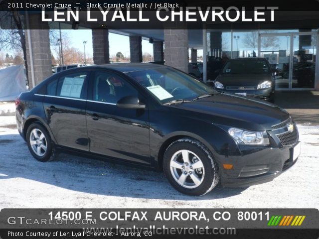 2011 Chevrolet Cruze LT in Black Granite Metallic
