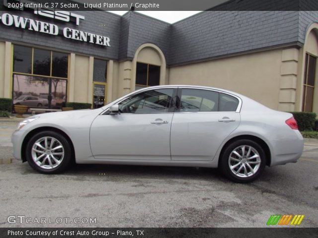 2009 Infiniti G 37 Sedan in Liquid Platinum