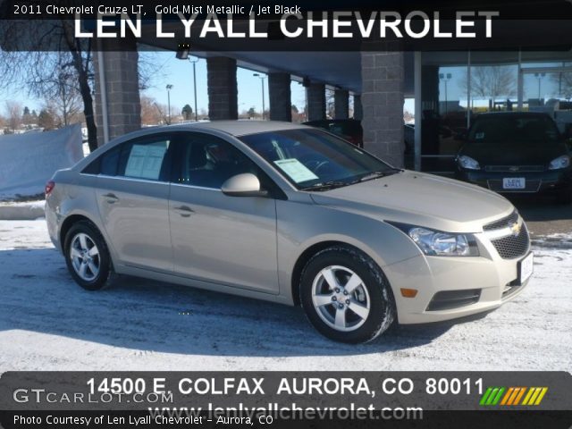 2011 Chevrolet Cruze LT in Gold Mist Metallic