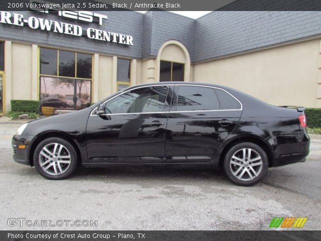 2006 Volkswagen Jetta 2.5 Sedan in Black