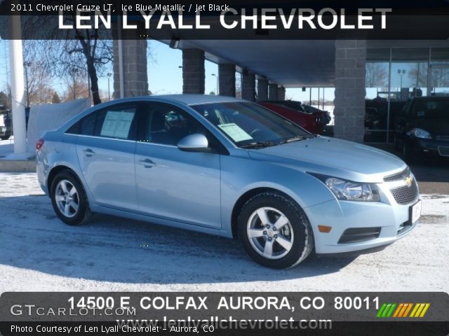 2011 Chevrolet Cruze LT in Ice Blue Metallic