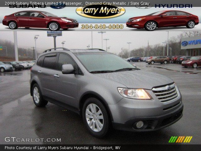 2009 Subaru Tribeca Limited 5 Passenger in Diamond Gray Metallic