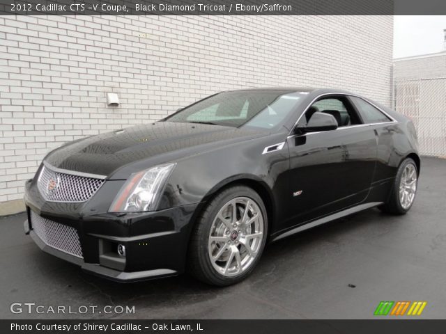 2012 Cadillac CTS -V Coupe in Black Diamond Tricoat