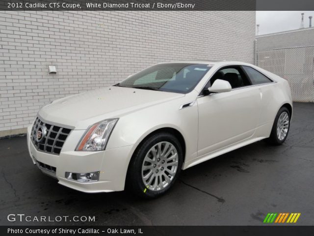 2012 Cadillac CTS Coupe in White Diamond Tricoat