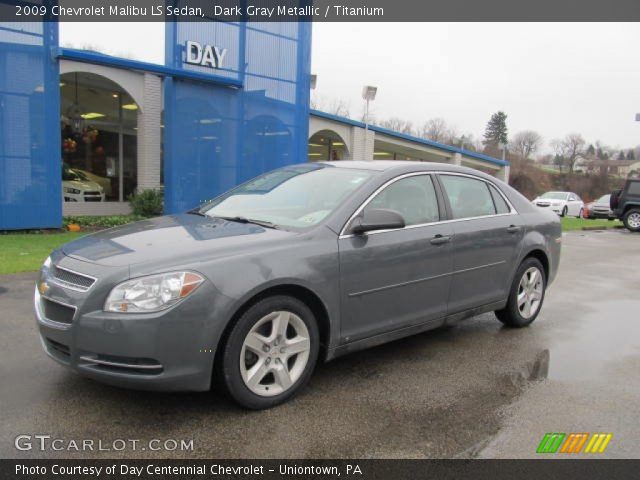 2009 Chevrolet Malibu LS Sedan in Dark Gray Metallic