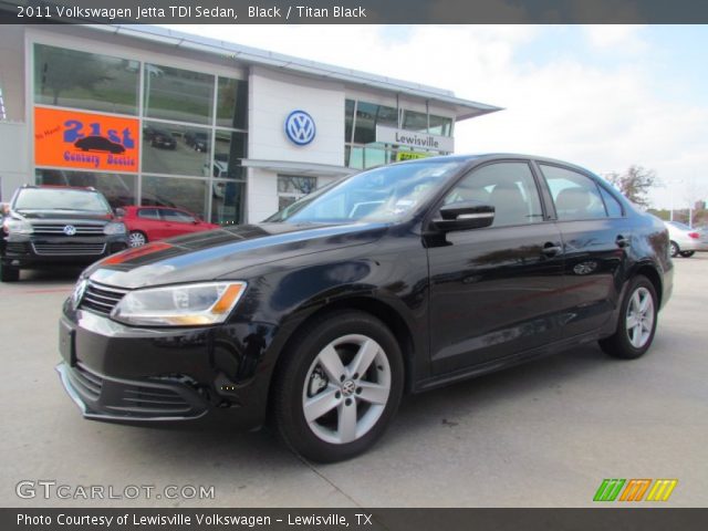 2011 Volkswagen Jetta TDI Sedan in Black
