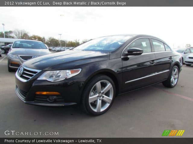 2012 Volkswagen CC Lux in Deep Black Metallic