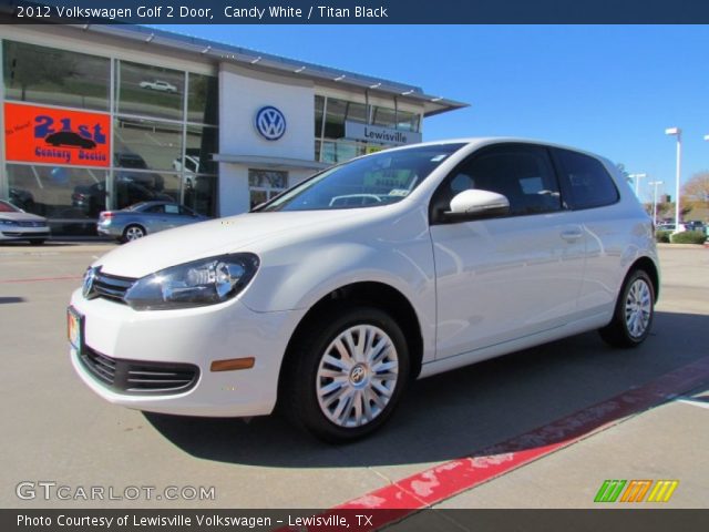 2012 Volkswagen Golf 2 Door in Candy White
