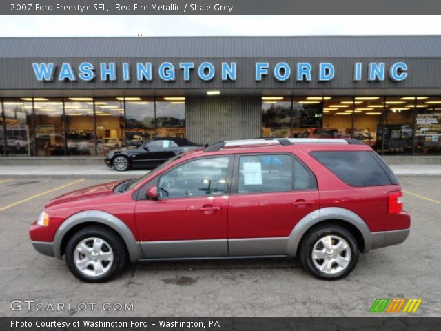 2007 Ford Freestyle SEL in Red Fire Metallic