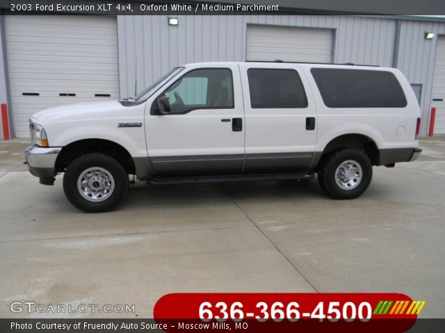 2003 Ford Excursion XLT 4x4 in Oxford White