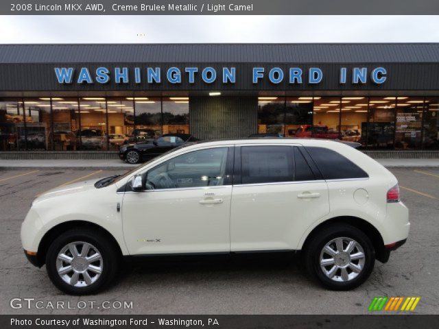 2008 Lincoln MKX AWD in Creme Brulee Metallic