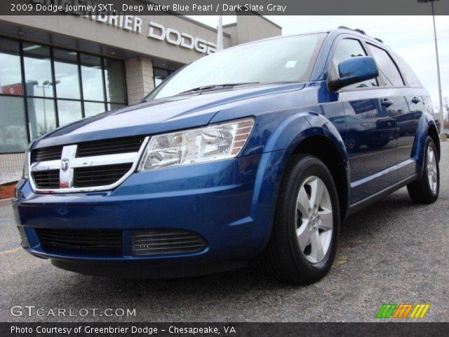 2009 Dodge Journey SXT in Deep Water Blue Pearl