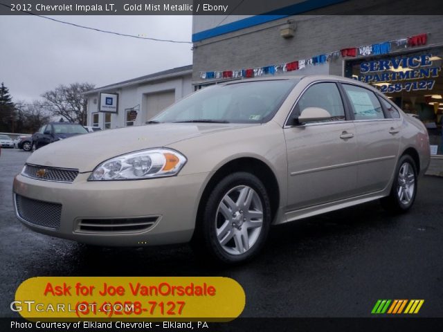 2012 Chevrolet Impala LT in Gold Mist Metallic