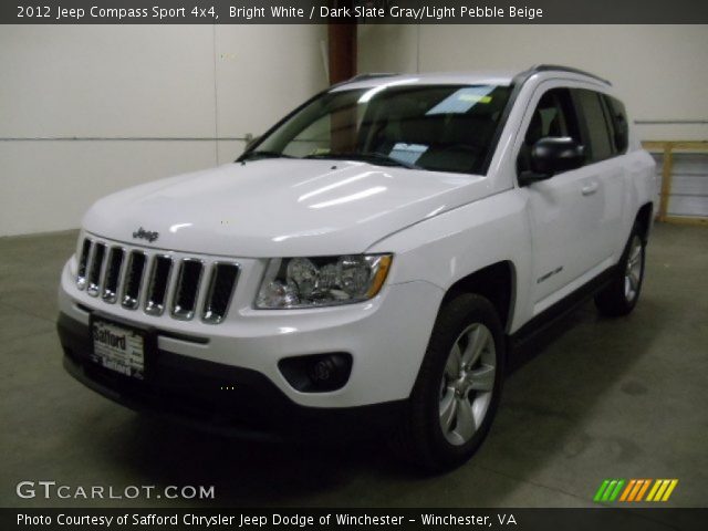 2012 Jeep Compass Sport 4x4 in Bright White