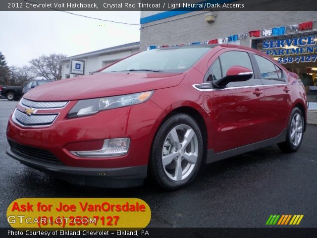 2012 Chevrolet Volt Hatchback in Crystal Red Tintcoat