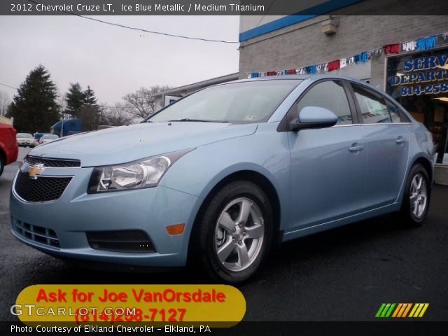 2012 Chevrolet Cruze LT in Ice Blue Metallic