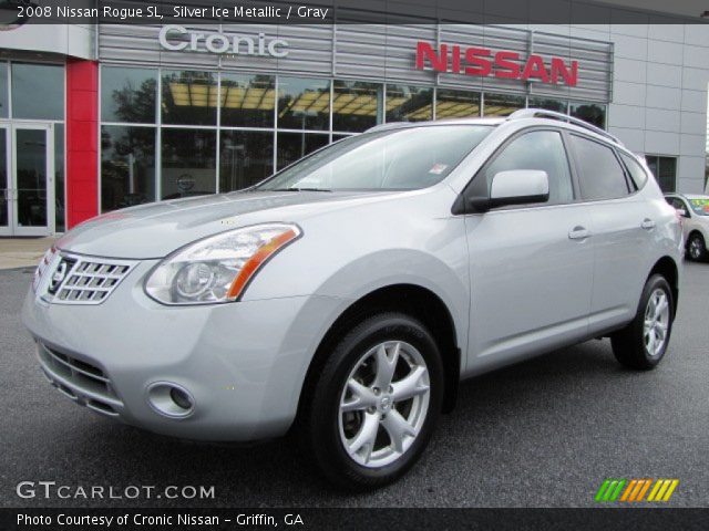 2008 Nissan Rogue SL in Silver Ice Metallic