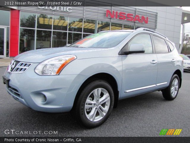 2012 Nissan Rogue SV in Frosted Steel