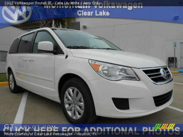 2012 Volkswagen Routan SE in Calla Lily White