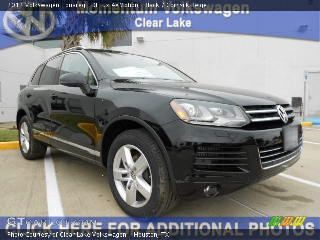 2012 Volkswagen Touareg TDI Lux 4XMotion in Black